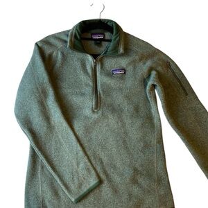 Patagonia better sweater 1/4 zip pullover medium